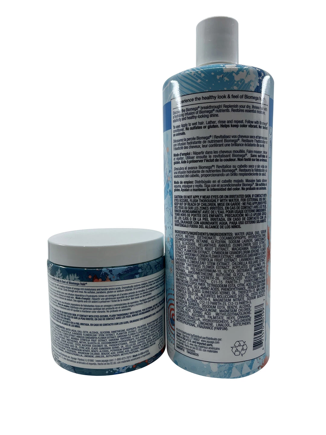 Best deal 😀 Aquage Biomega Moisture Shampoo 32 OZ & Moisture Conditioner 16 OZ 🔔 - Image 2