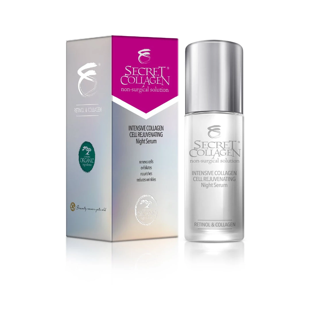 Discount ❤️ Secret Collagen Intensive Collagen Cell Rejuvenating Night Serum 👏