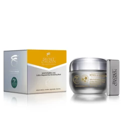 Best Sale 😍 Secret Collagen Multi Vitamin E A & C Golden Magnetic Mud Mask ❤️