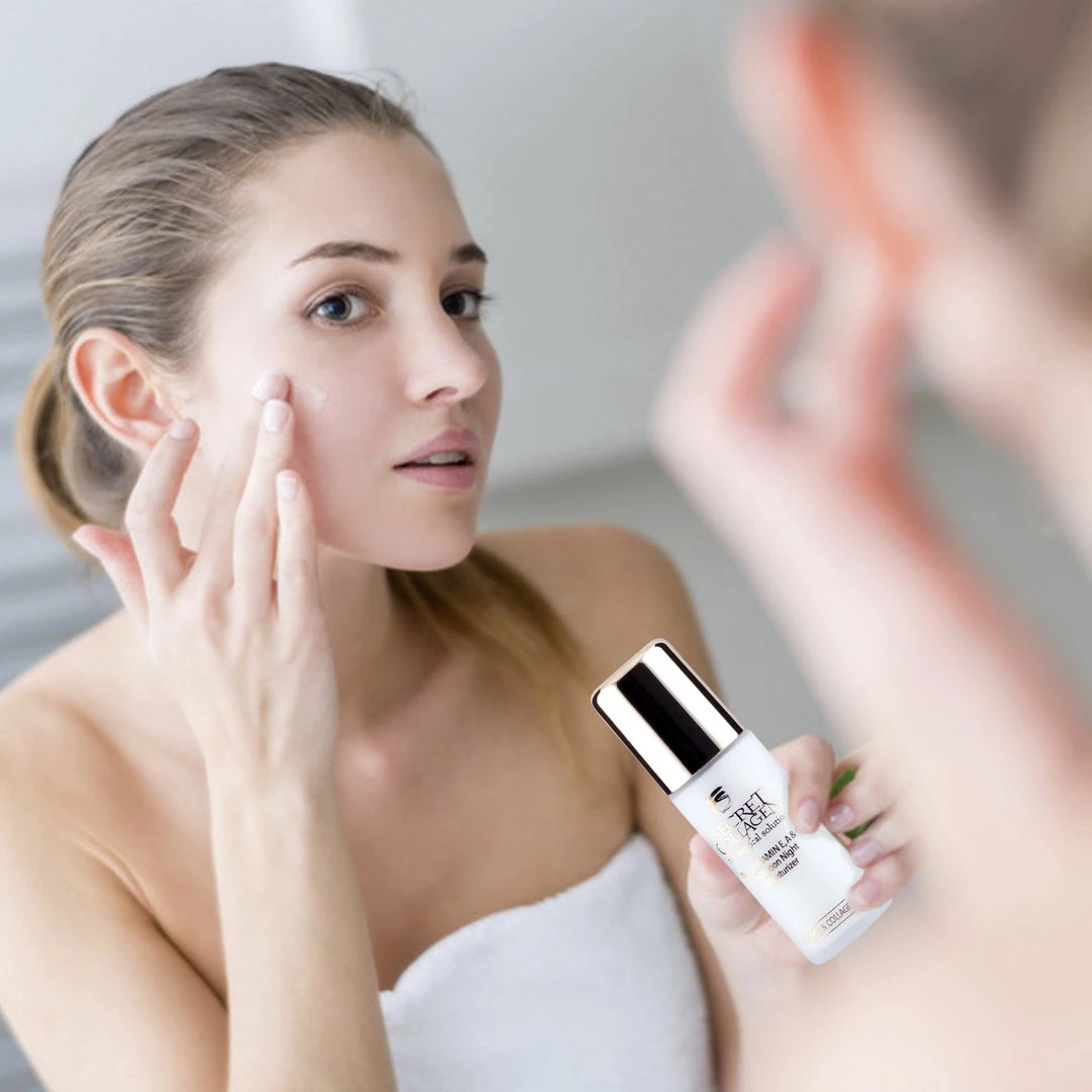 Promo ๐ Secret Collagen Multi Vitamin E A & C Hydration Night Moisturizer ๐ฅ - Image 5