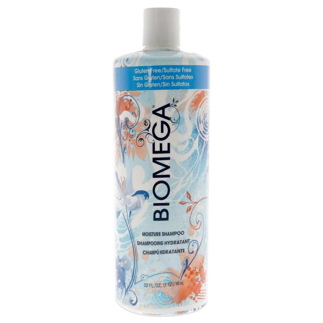 Cheapest 🥰 Biomega Moisture Shampoo by Aquage for Unisex - 32 oz Shampoo 😉
