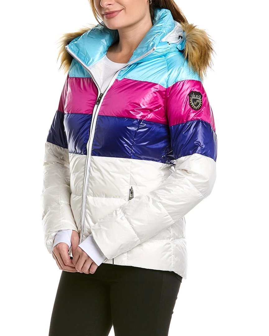 Hot Sale 🤩 women SKEA Elsa Stripe Down Jacket ⭐ - Image 3